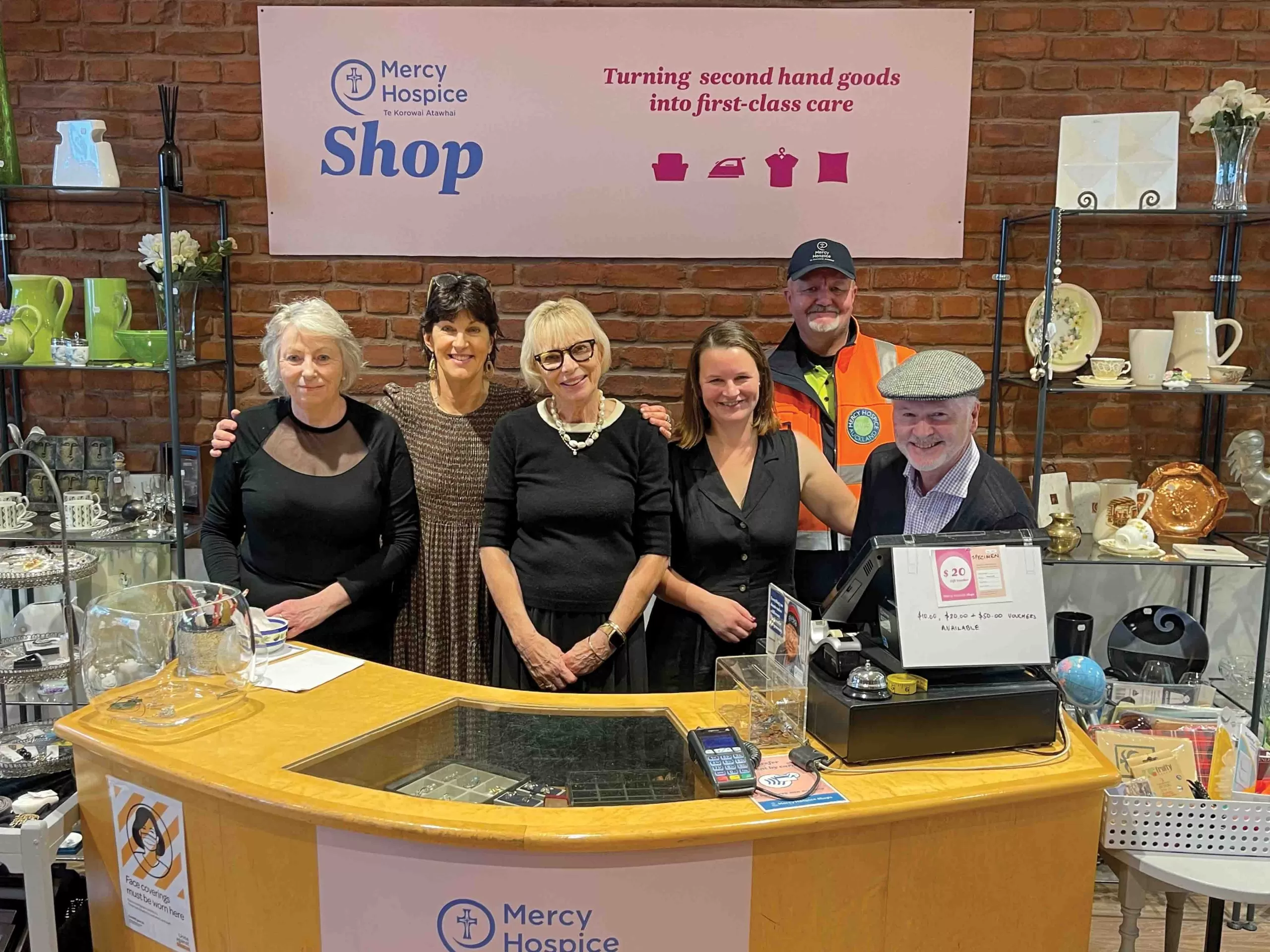Mercy Hospice Ponsonby shop moves after 16 years